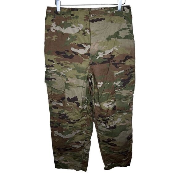 Vintage US Army Combat Trousers Multicam Camo Cargo Pants Size 30x30 - Picture 1 of 8